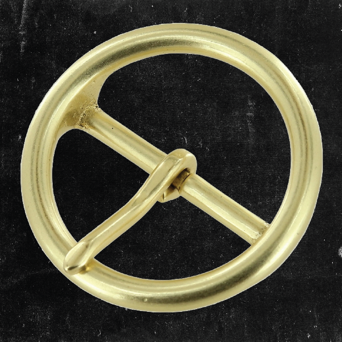 Round Center Bar Buckle Solid Brass 1 1/2 – OA Leather Supply