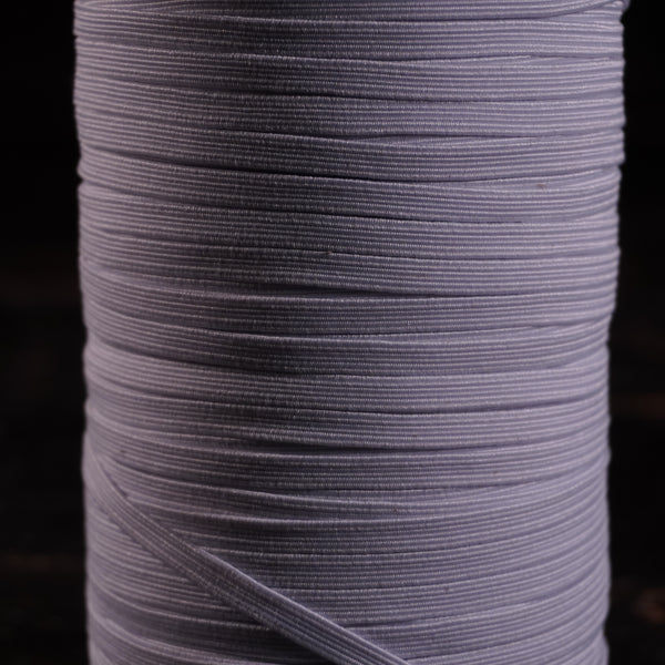 Elastic Knit Webbing - White 5mm