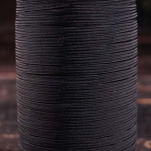 Elastic Knit Webbing - Black 5mm