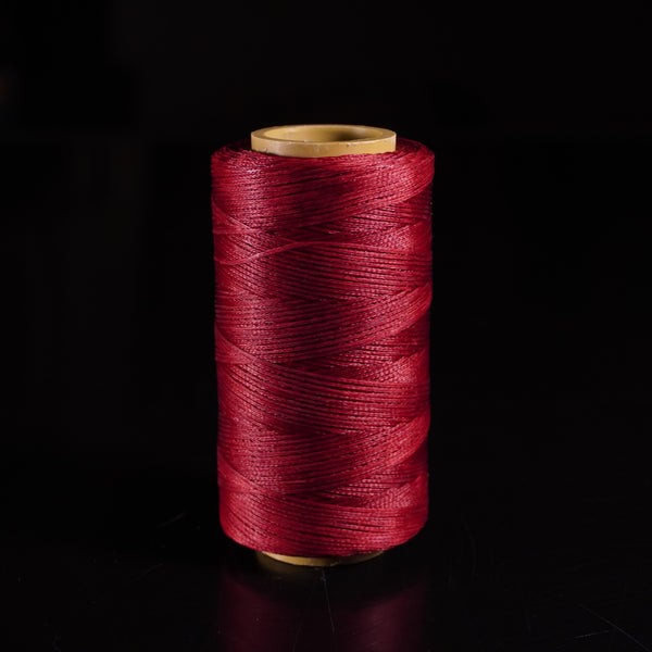 OAO Waxed Polyester Thread - Rancher's Maroon