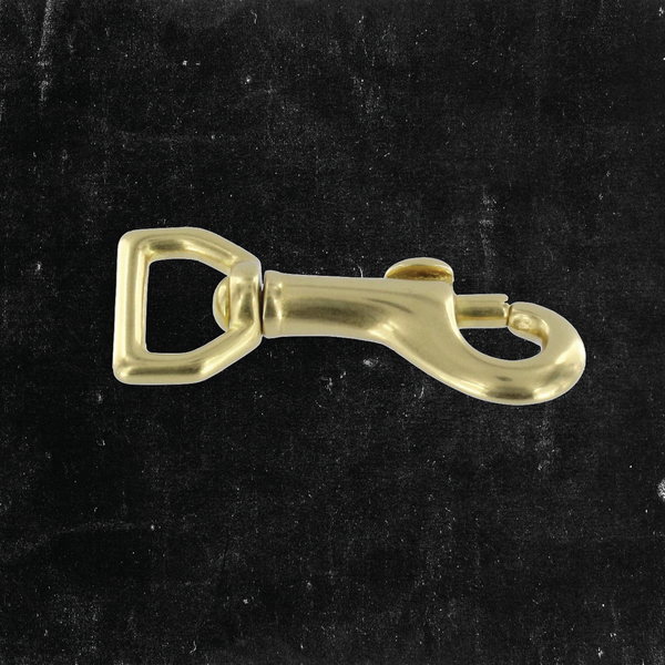 Swivel Bolt Snap Solid Brass 3/4"